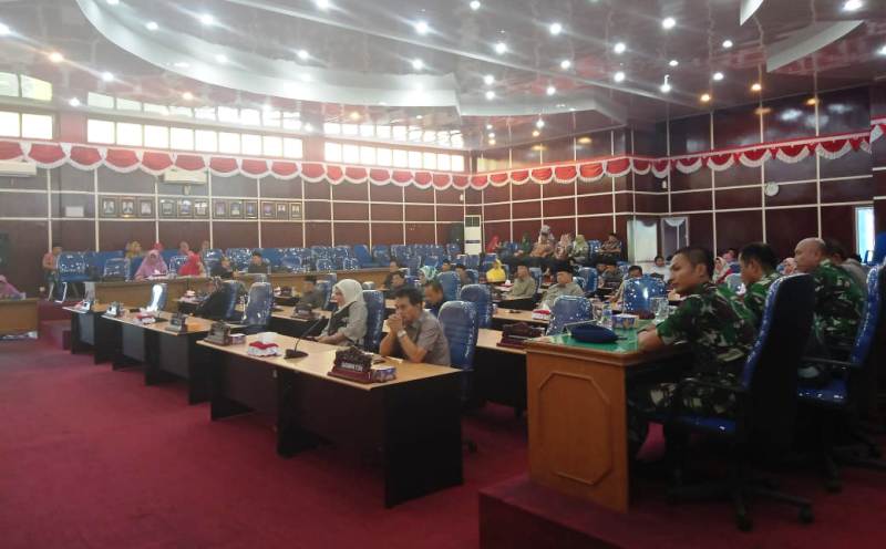 Rapat Penetapan Waka I dan II DPRD Kota Bengkulu