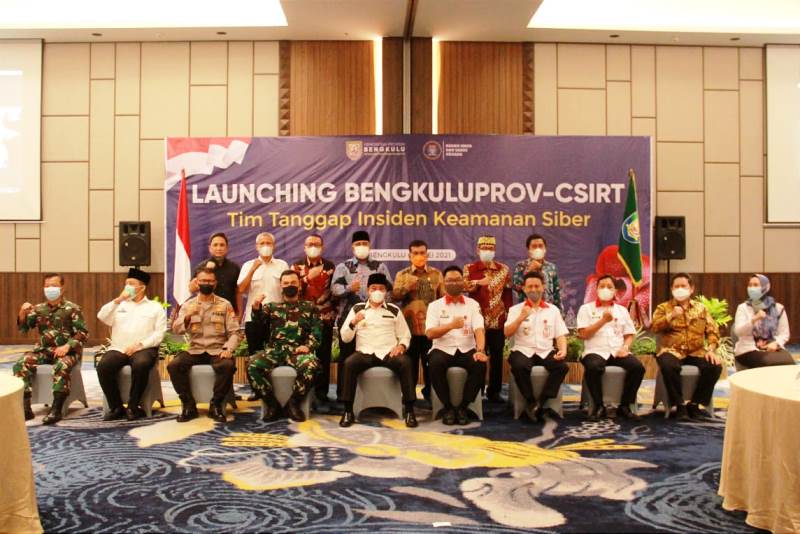 Pemprov Bengkulu Launching CSIRT