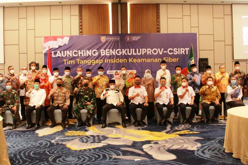 Pemprov Bengkulu Launching CSIRT