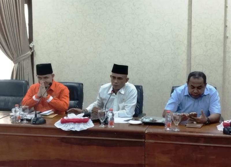 Badan Anggaran DPRD Kota Bengkulu melakukan Entry Meeting bersama BPK RI Perwakilan Provinsi Bengkulu